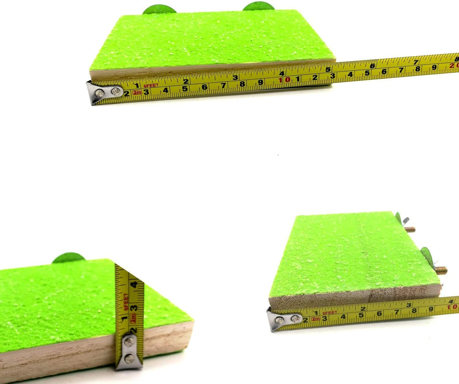 Colorful Bird Perch Stand Platform Natural Wood Playground Paw Grinding Clean for Pet Parrot Budgies Parakeet Cockatiels Conure Lovebirds Rat Mouse Cage Accessories Exercise Toys