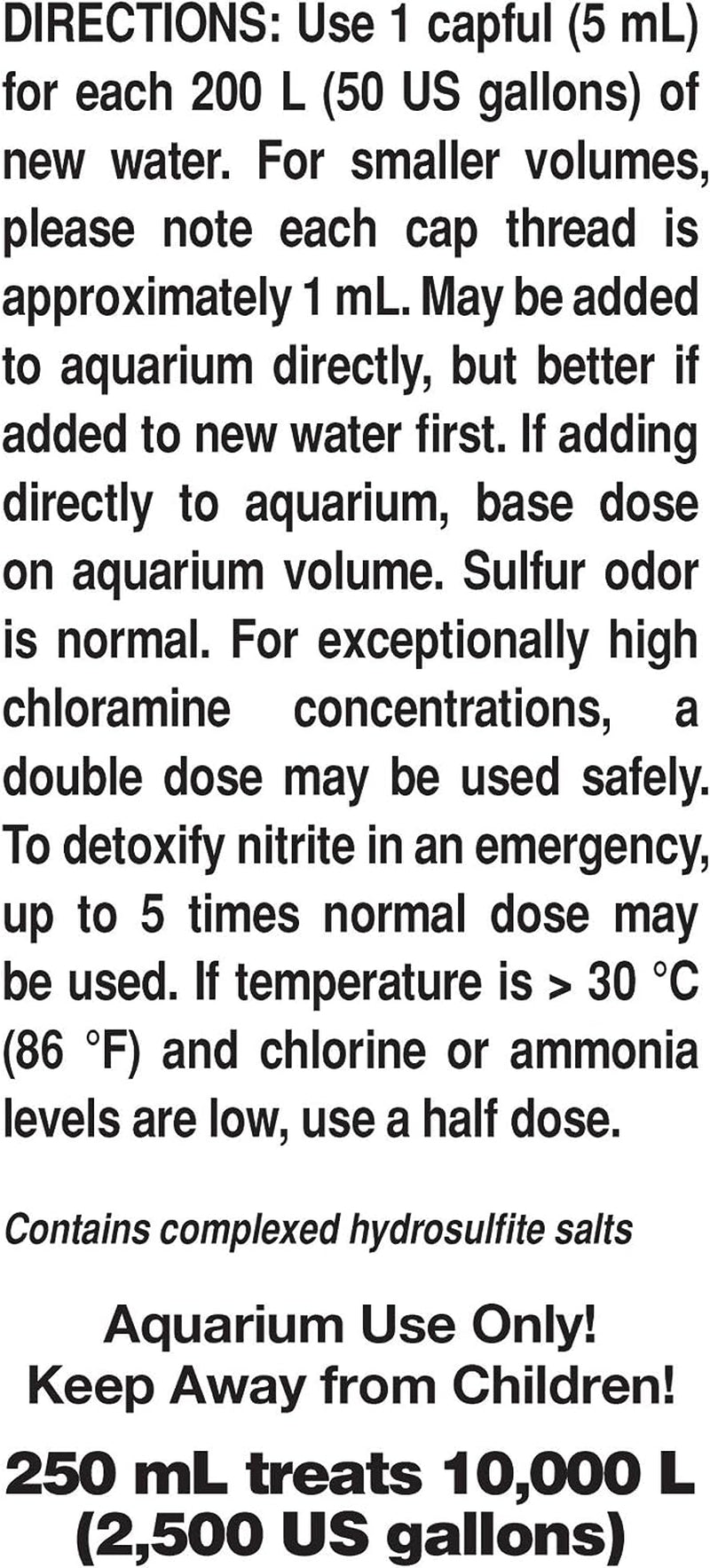 Prime Fresh and Saltwater Conditioner - Chemical Remover and Detoxifier 250 Ml
