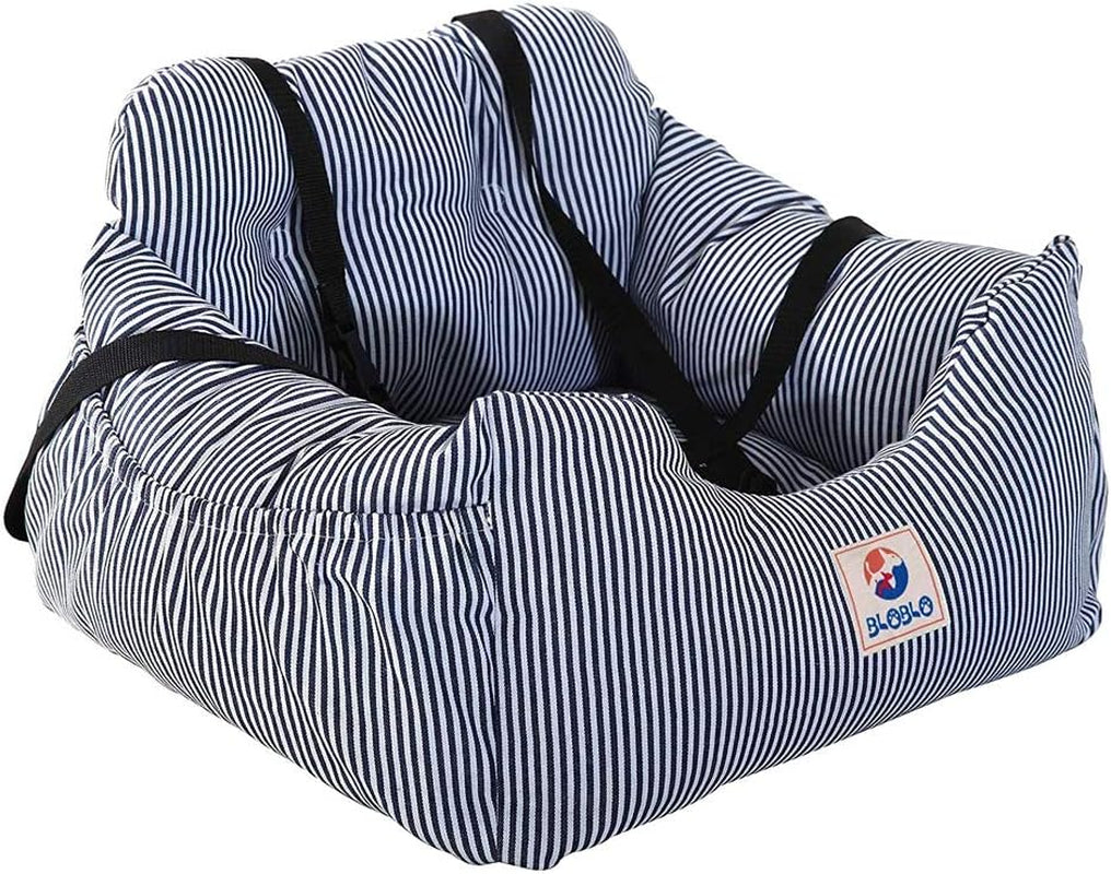 Dog Car Seat Pet Booster Seat Pet Travel Safety Dog Bed for Car with Storage Pocket