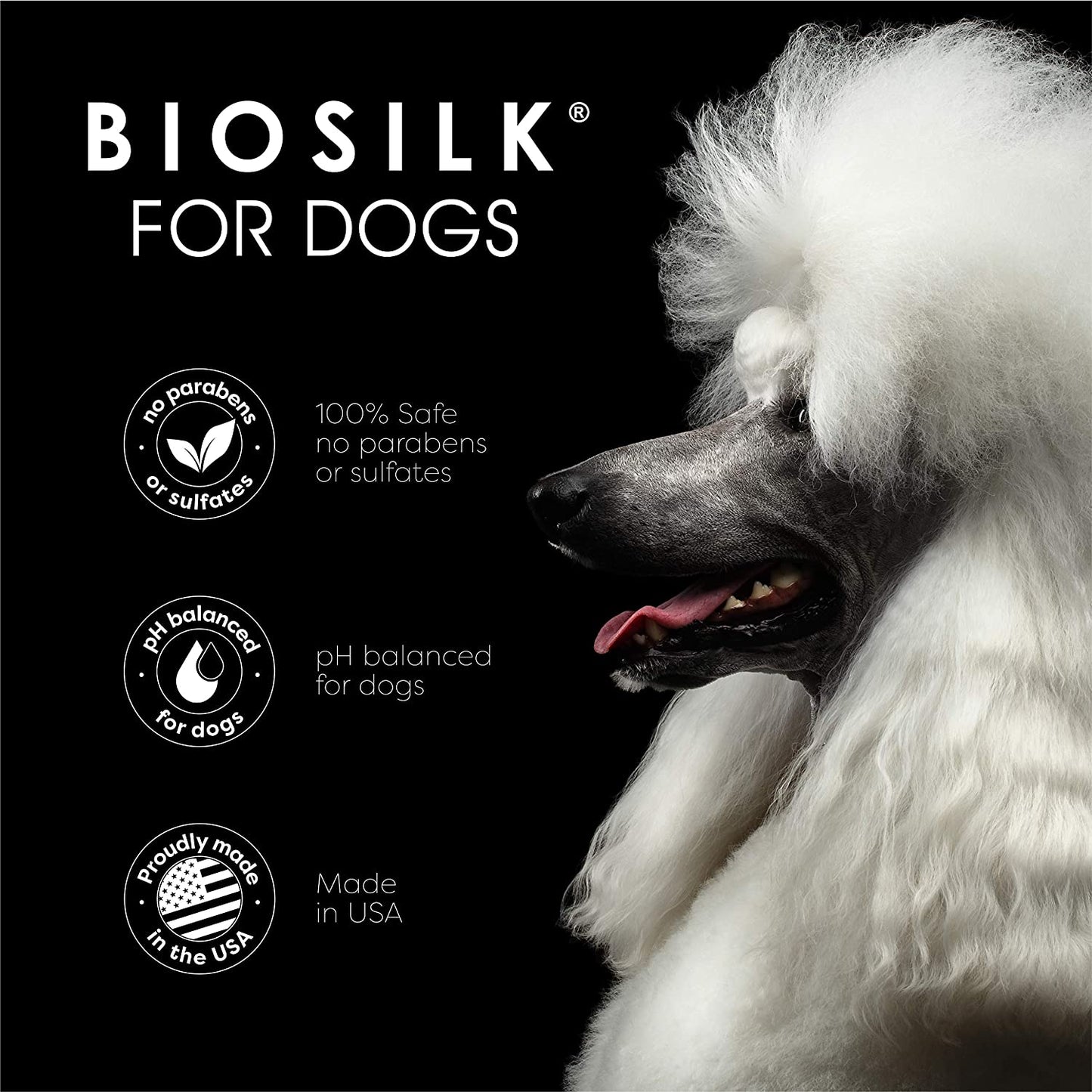 for Dogs Silk Therapy Conditioner with Natural Coconut Oil | Coconut Oil Dog Conditioner from  for Dogs | Pet Conditioner for Dogs, 12 Ounces,Beige